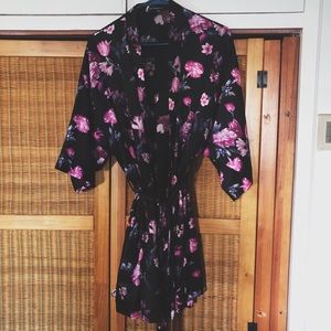 Kimono NEW style VS satin floral robe